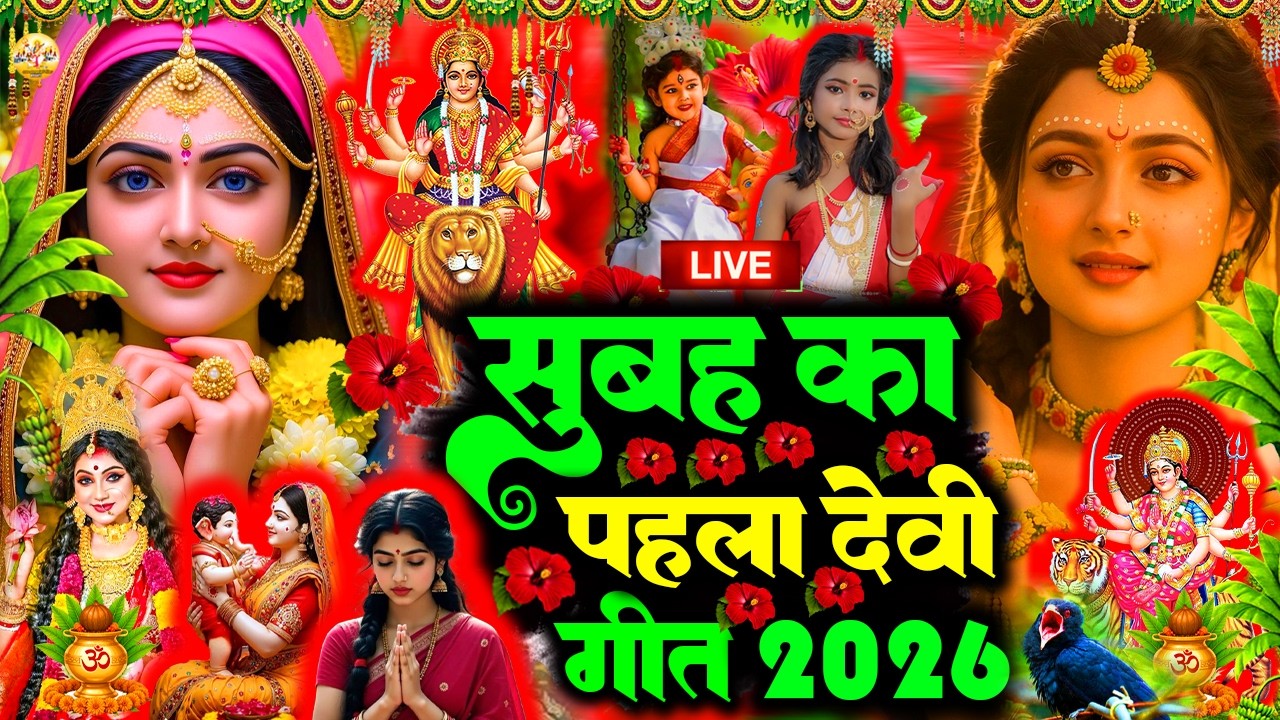 #Live#न्यू देवी गीत🌺#जाग ए माई Durga Mata Bhajan 2026 | Bhojpuri devi geet | Durga puja navratri