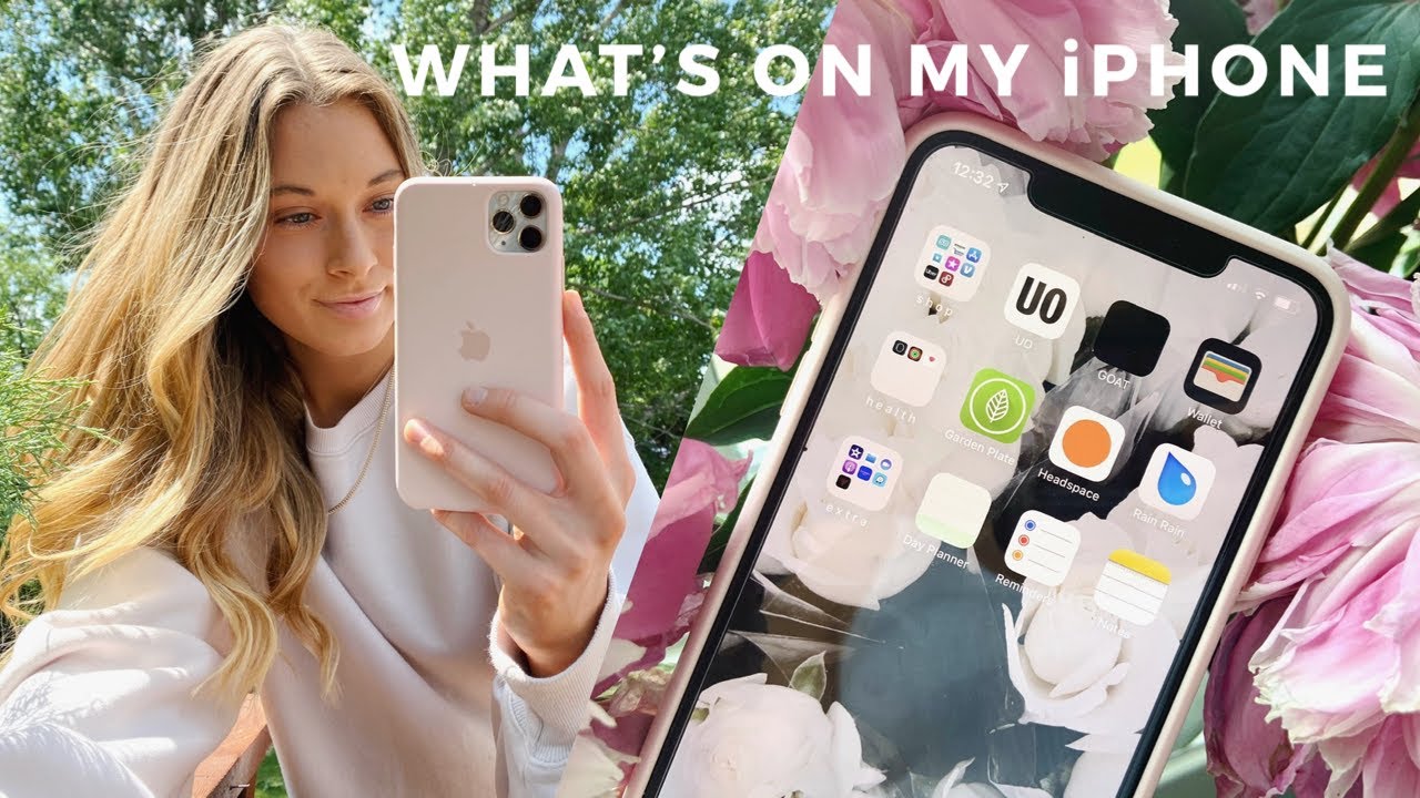 what's on my iphone 11 pro max + how I organize my apps