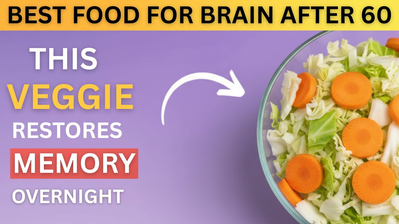 For Seniors These 3 Cooked Vegetables Support Brain Repair and Deep Overnight Recovery