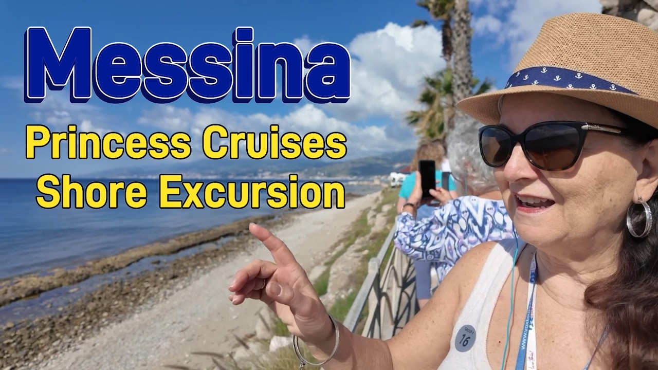 Экскурсия на берег от Princess Cruises в Мессину, Сицилия 🇮🇹 | Исследование Мессины за один день
