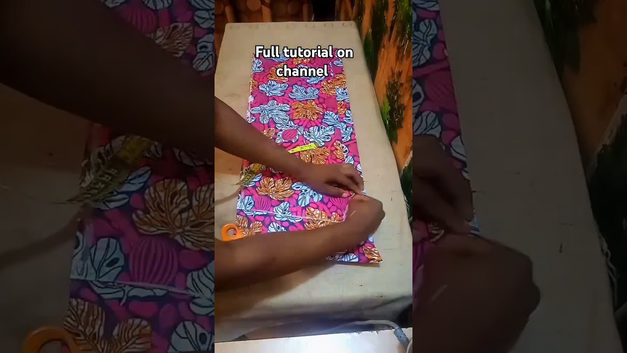 Female shirt cutting and sewing. A detailed tutorial #sewing #diy #sewingpatterns #shirts #fashion