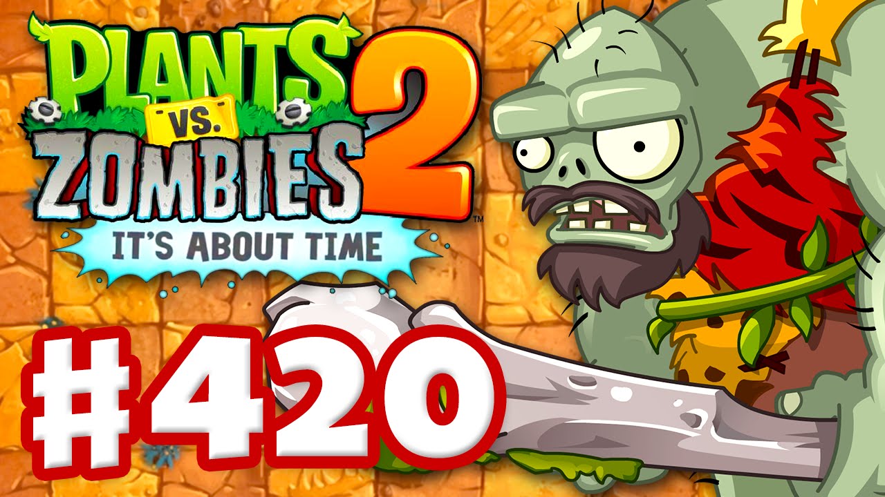 Plants vs. Zombies 2: It's About Time - Gameplay Walkthrough Part 420 - Jurassic Gargantuar! (iOS)