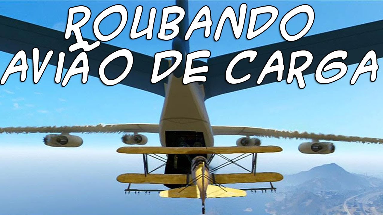 GTA 5: Roubando Avião de Carga PT-BR #28