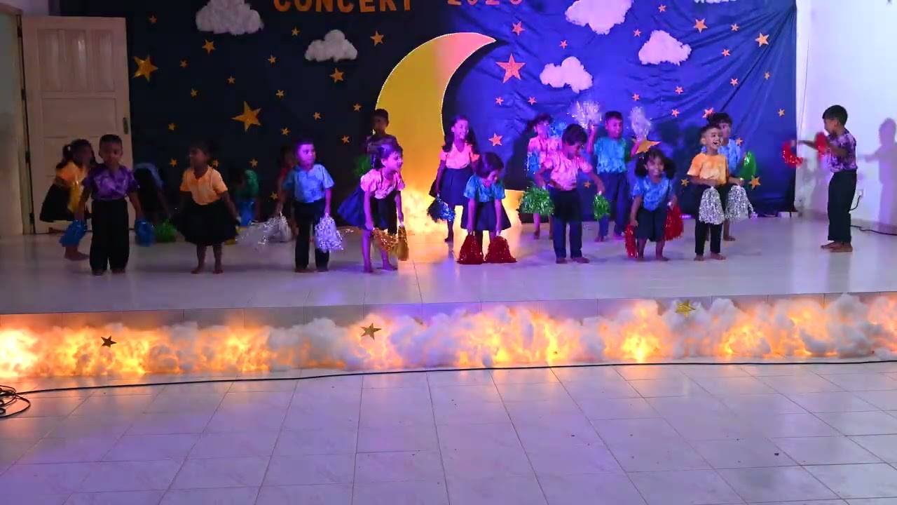 Action Song, I'm So Happy | First Step Preschool Thalahena | Annual Concert 2025