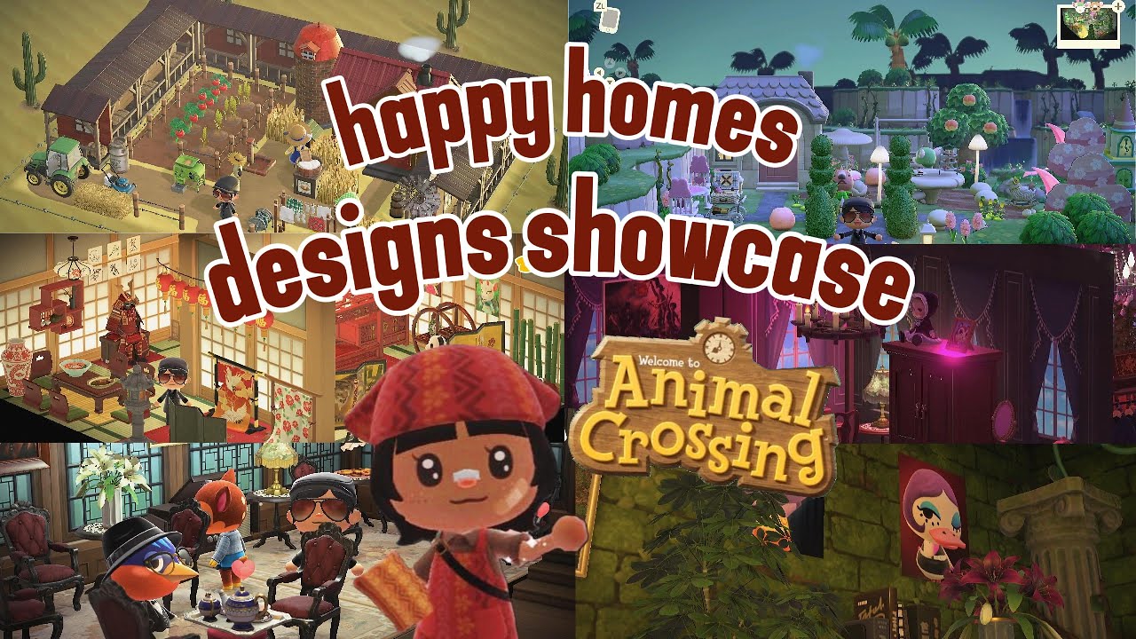 let me show you my masterpieces | ACNH Happy Homes Designs Showcase #2 | [CC] Closed Captions