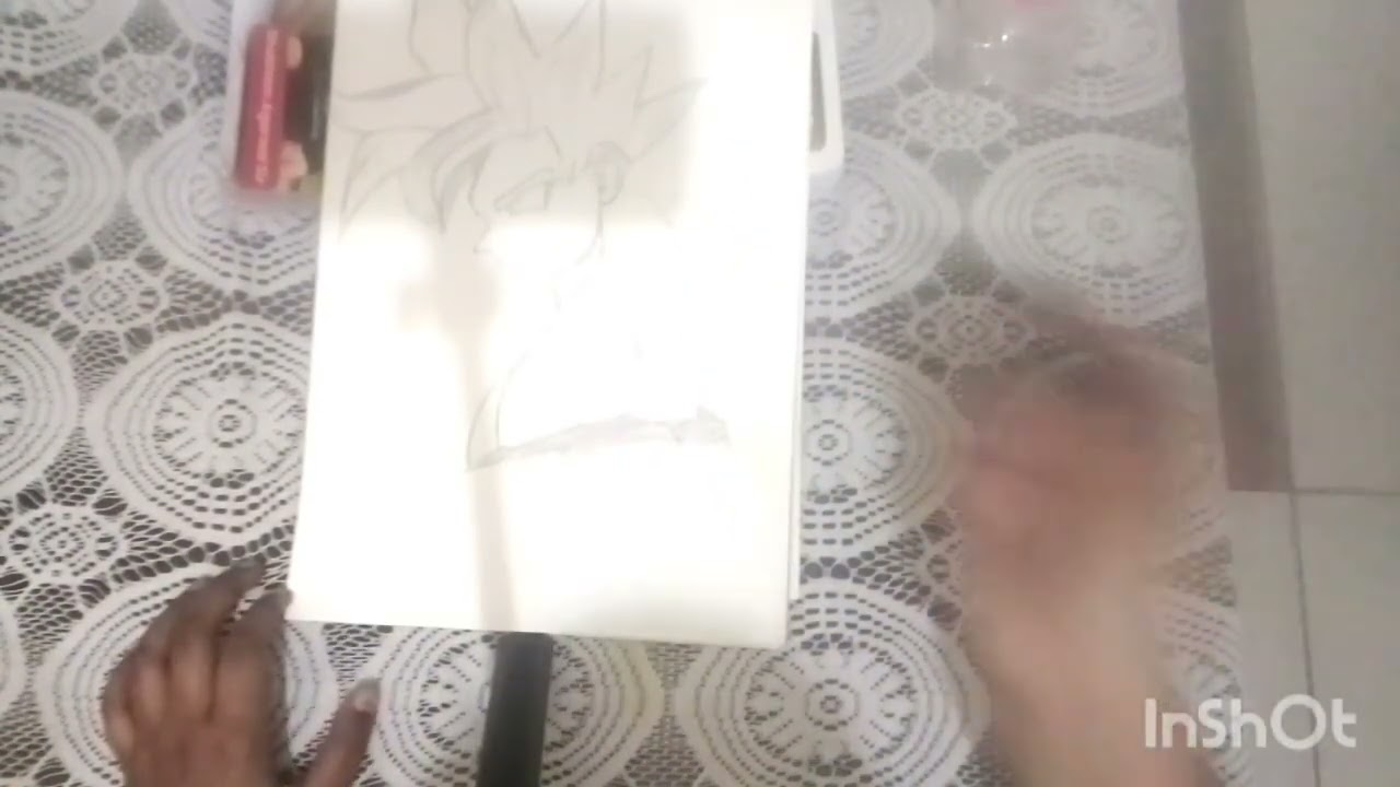 Goku drawing 