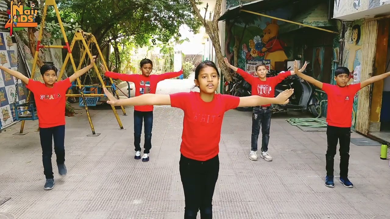 Dance on  Waving Flag|| Nair Kids School||#school #dance #bestplayschool #waving_flags