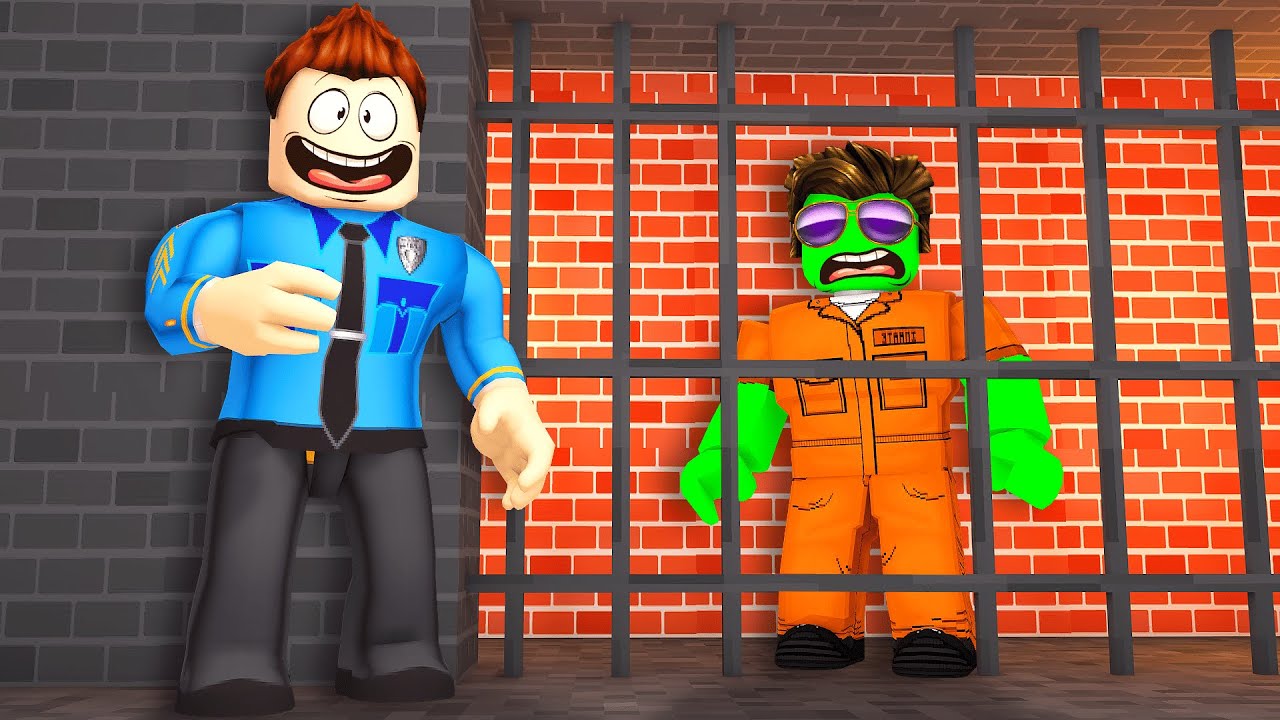 ZAMKNĄŁEM PALIONA W WIĘZIENIU JAKO POLICJANT w ROBLOX!