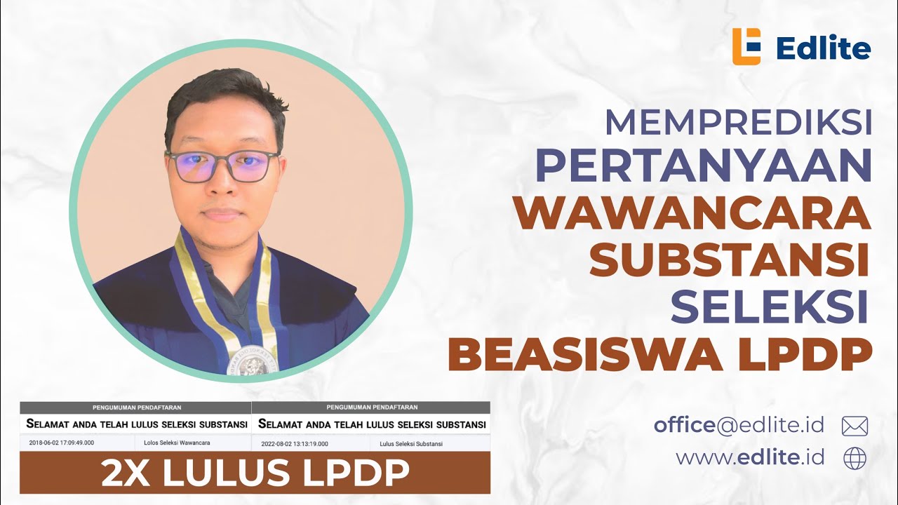 Prediksi Pertanyaan Seleksi Substansi LPDP / Wawancara LPDP 2025
