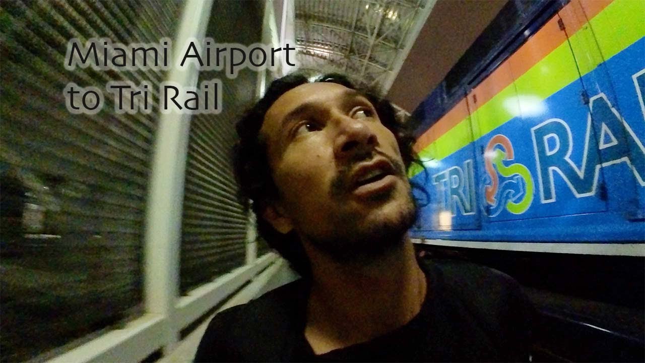 How to take Tri rail from Miami airport to Fort Lauderdale