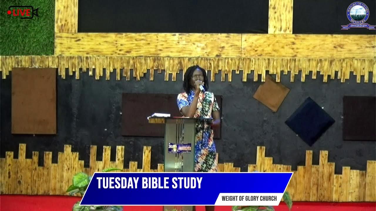 [ LIVE ] TUESDAY BIBLE STUDY   || 24TH FEB 2026
