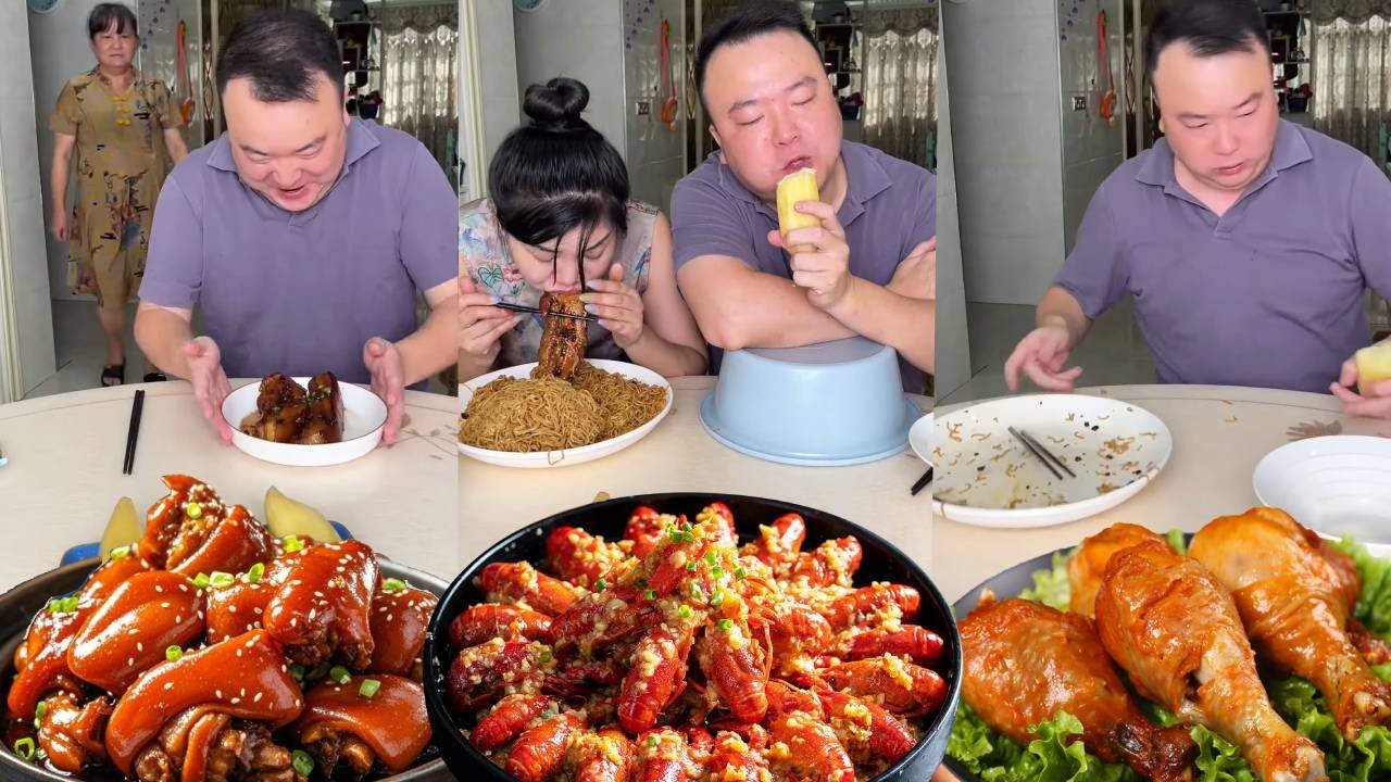 My selfish husband wanted to eat the braised pork alone, but I ate it all.