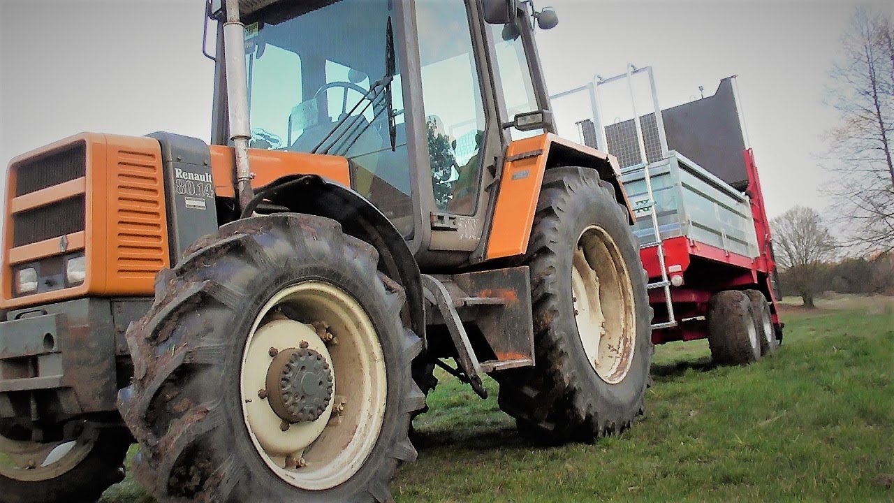㋡Rozrzucanie obornika 2020 z Nowym Nabytkiem ㋡ Renault, Roltrans, Ursus ㋡