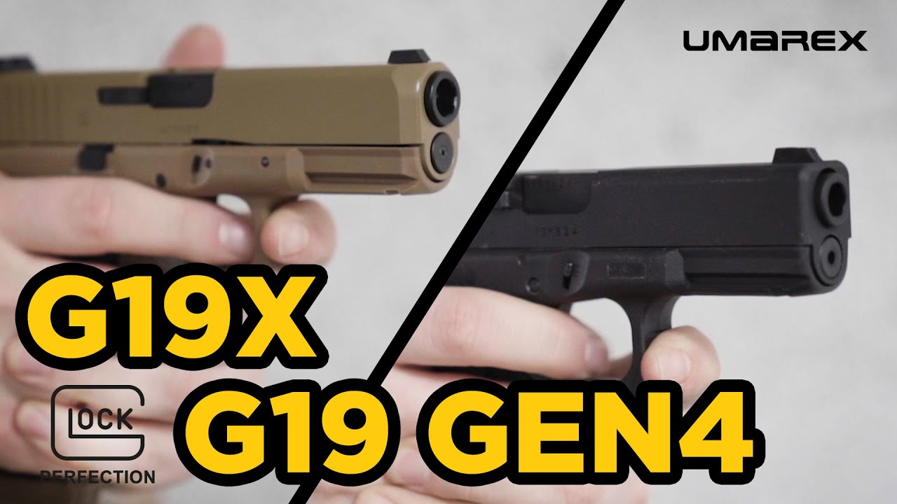 Glock 19X & Glock 19 Gen4 cal. 6mm BB – Produktvorstellung | Product presentation | english subs