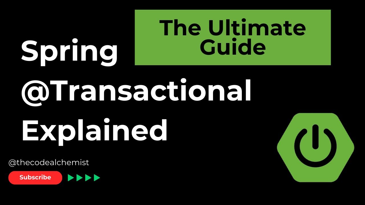 Глубокое погружение в Spring @Transactional | Spring Boot | Spring Data JPA