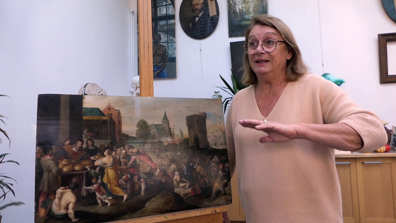 Constat d'état Tableau 17 ème - Brigitte Malavoy