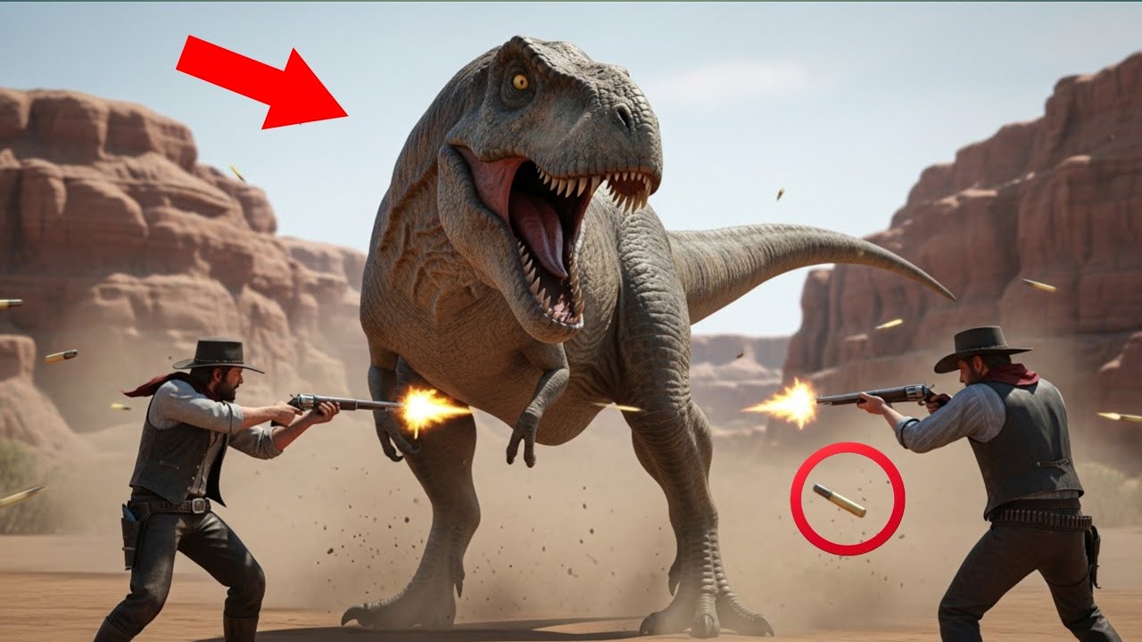 Wild West Cowboys Face a Dinosaur &ndash; Cinematic Storytelling