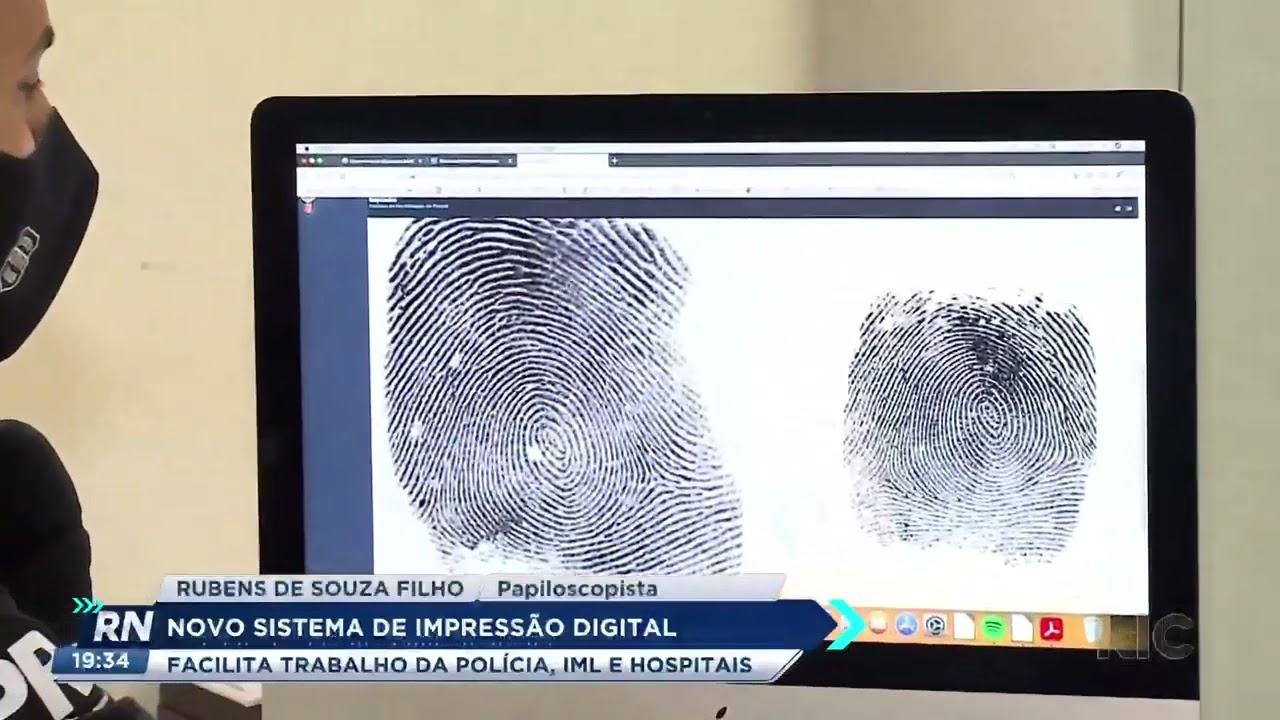 Novo sistema de impressão digital facilita trabalho da polícia e hospitais
