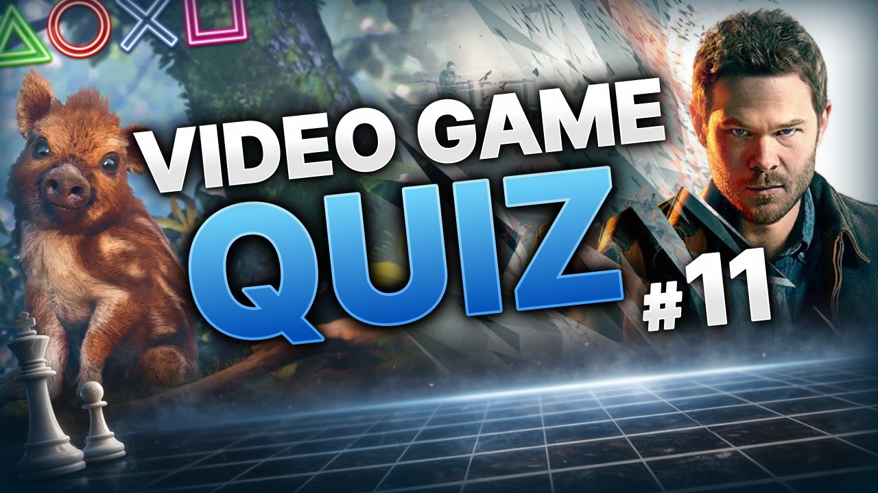 Video Game Quiz #11 | Guess the Game by Image, B&W Gameplay, Achievement, Soundtrack and Animal