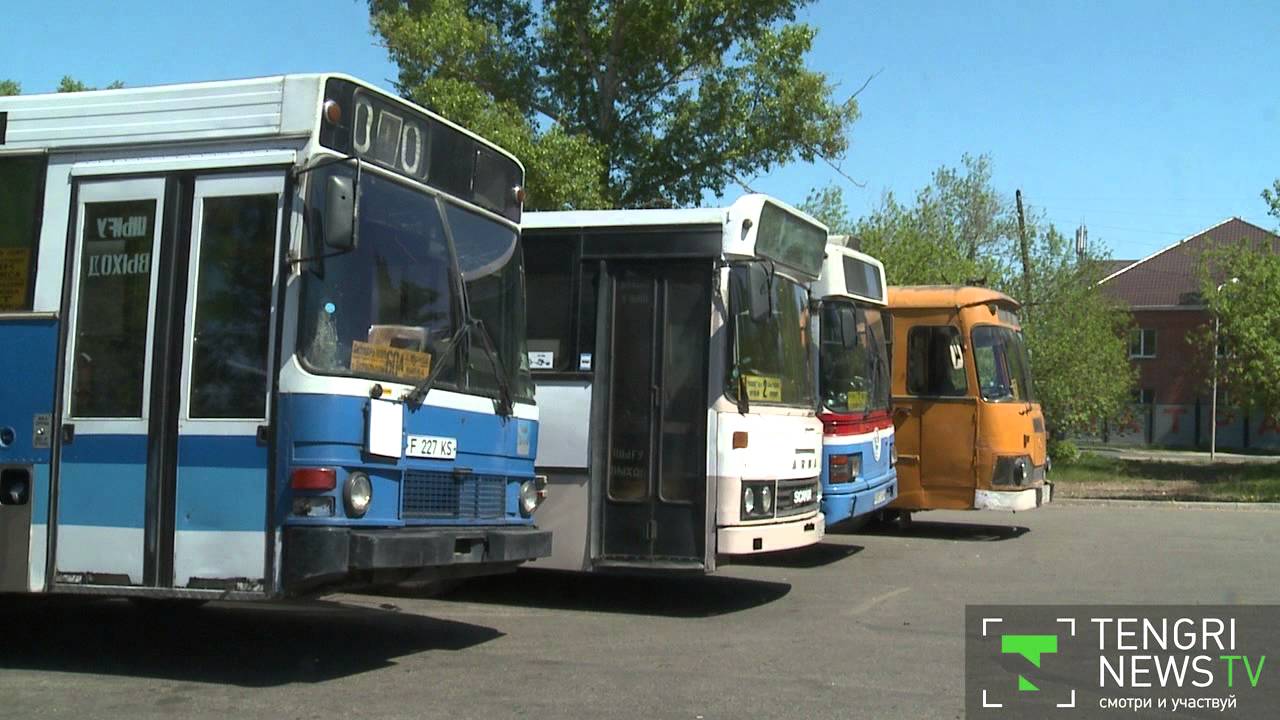 Две трети автобусов Усть-Каменогорска не вышли на маршруты