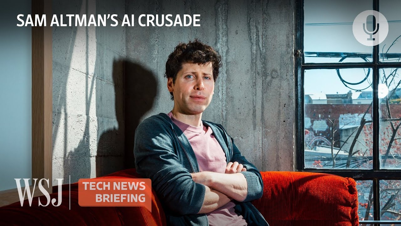 How OpenAI's CEO Balances AI Development and Risk | WSJ Tech News Briefing