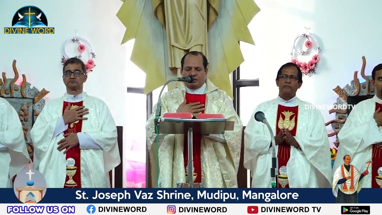 Mass for the Sick & Elders | Annual Feast 2024 | St. Joseph Vaz Shrine, Mudipu | Dec 5th, 2024