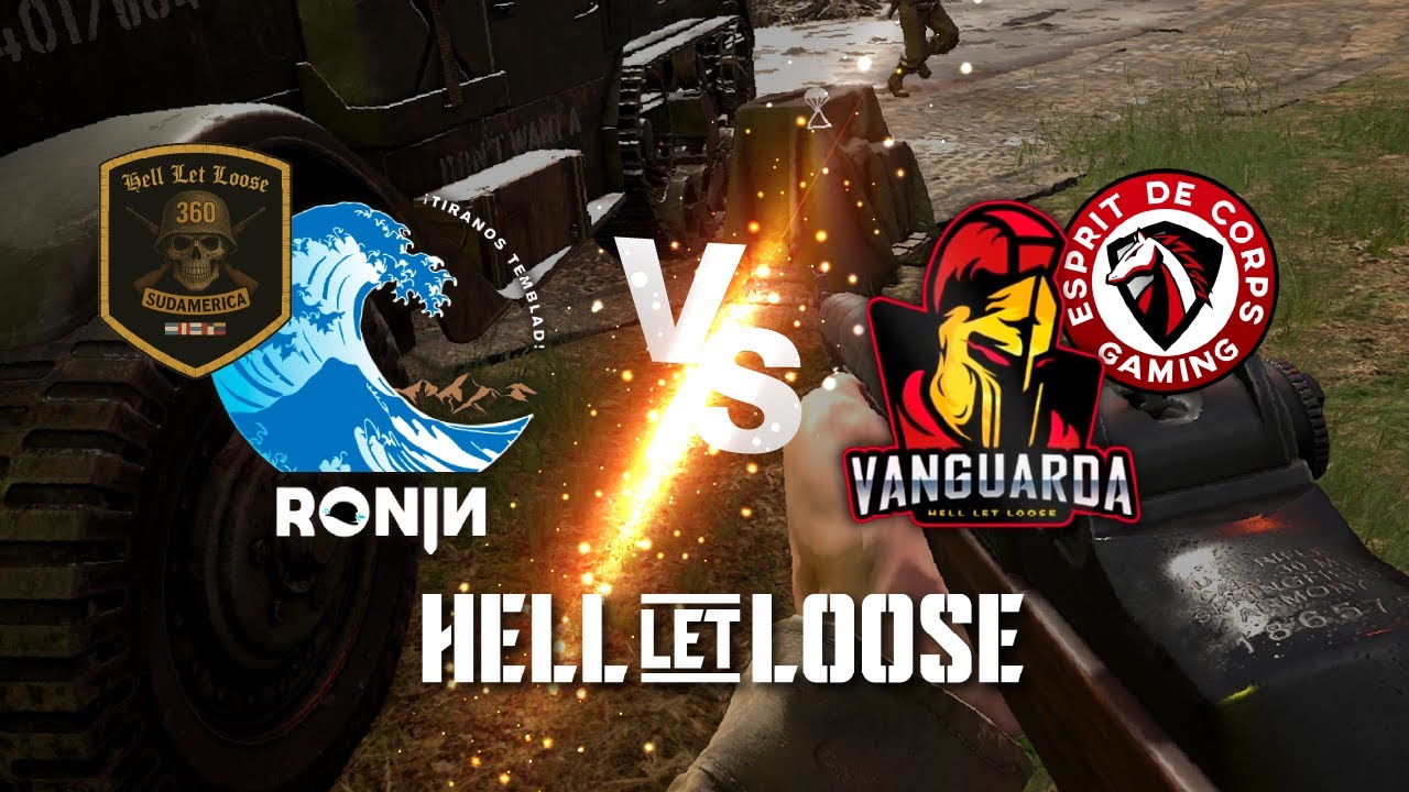 🤯¡EXPLOSIVA PARTIDAZA!🤯Hell Let Loose⚡Ronin/360 vs ESPT/VNGD.⚡