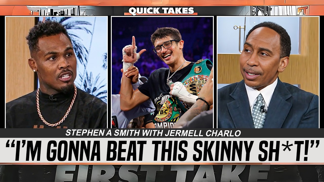 Jermell Charlo CALLS OUT Sebastian Fundora in Live Interview with Stephen A. Smith
