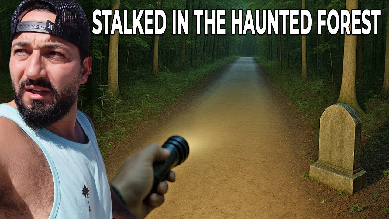 I WAS BEING STALKED BY SOMETHING IN THE HAUNTED TOMB FOREST