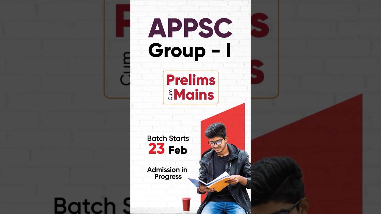 APPSC Group 1 Prelims cum Mains Classers | ARK Reflections IAS