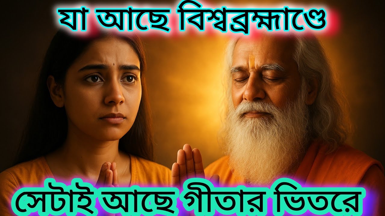 যা আছে বিশ্বব্রহ্মাণ্ডে—সেটা আছে গীতার ভাণ্ডে #bhagavadgita 