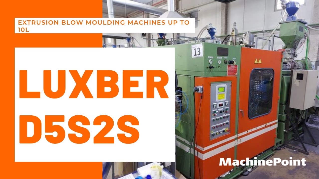LUXBER D5S2S Extrusion Blow Moulding machines up to 10L | LUXBER Machines