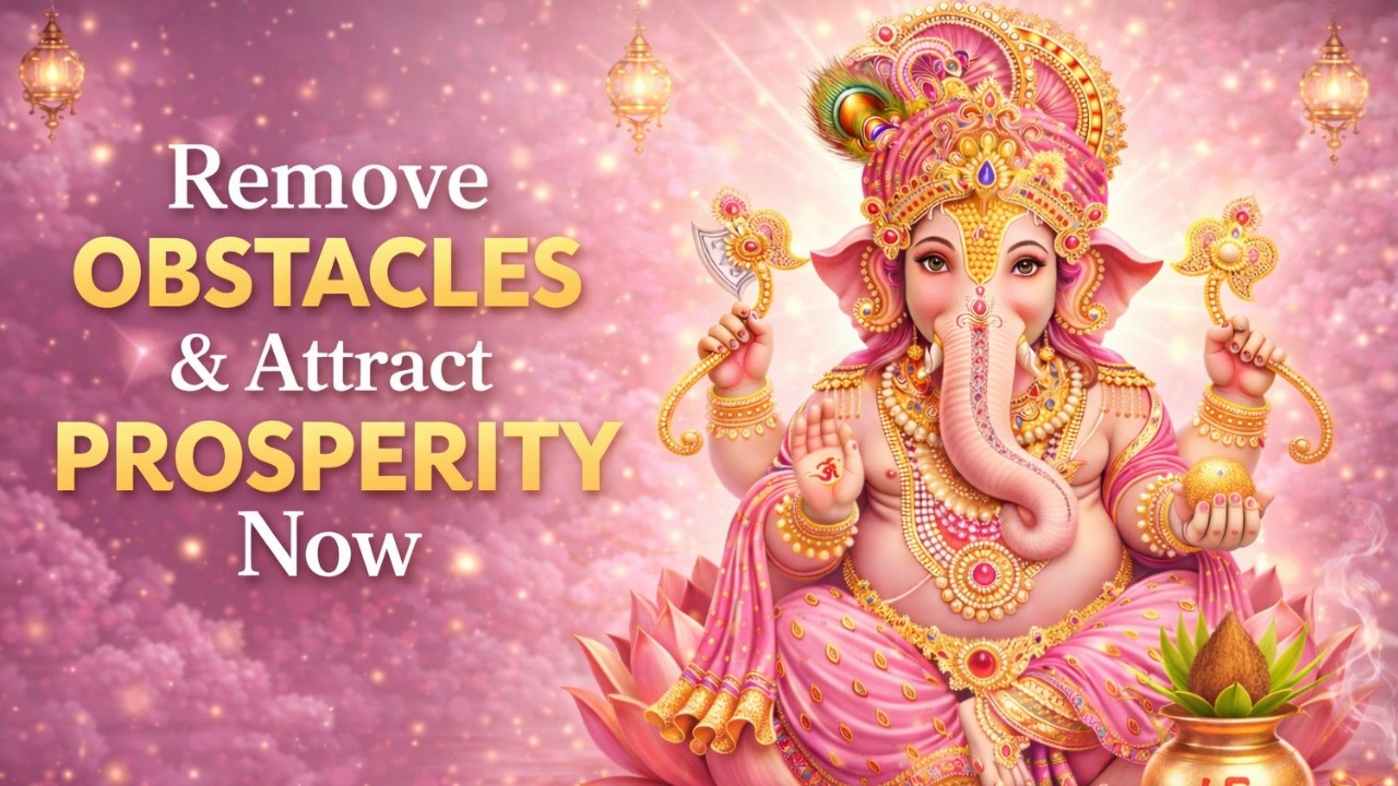 Powerful Ganesha Blessings Mantra for Wealth, Peace & Obstacle Removal | Om Siddhi Buddhi Sahitaya