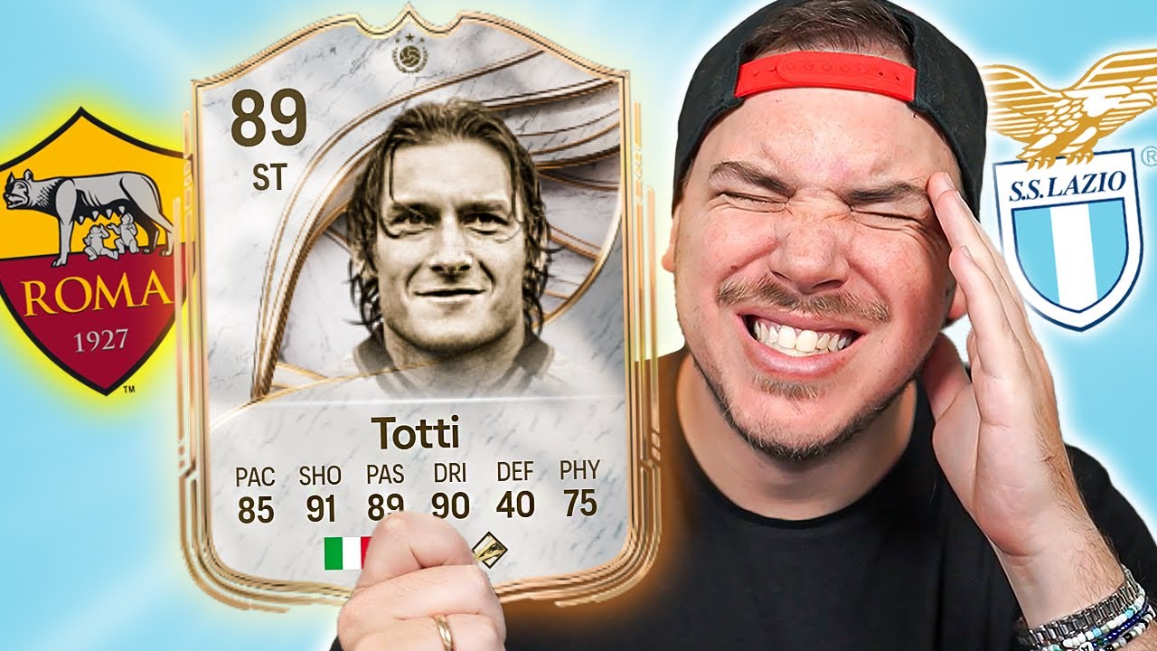 HO TROVATO TOTTI Icon!! - LA REAZIONE di un TIFOSO della LAZIO
