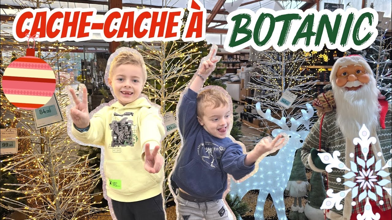 CACHE-CACHE GÉANT À BOTANIC ?
