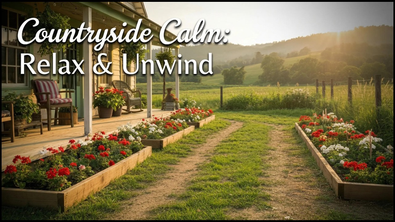 [ Countryside Instruments  ] Calm Playlist / for Relax / Hope / Strength / Encouragement
