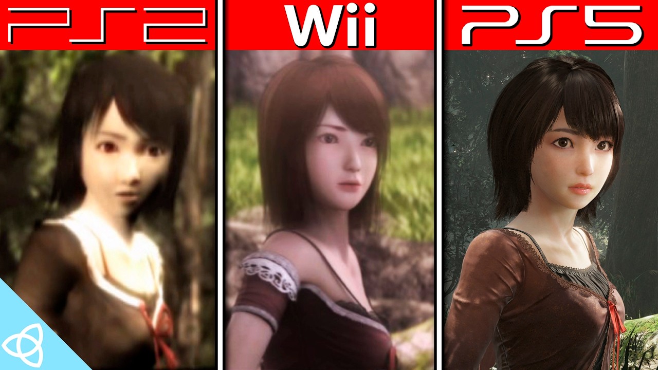 Fatal Frame II: Crimson Butterfly - PS2 Original vs. Wii Remake vs. PS5 Remake | Side by Side