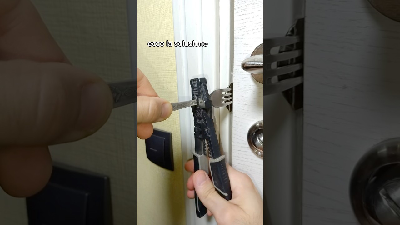 Pov: Tutorial per Chiudere una Porta quando non hai la Chiave