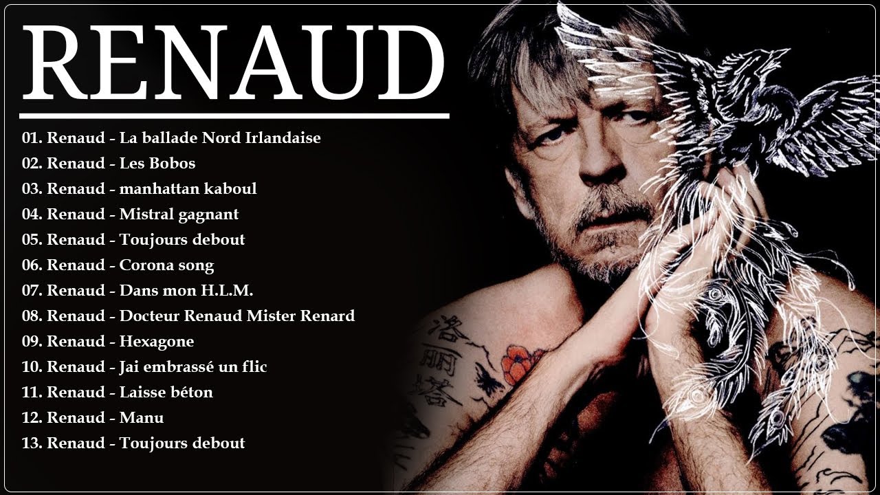 Les Plus Belles Chansons de Renaud - Ze meilleur of Renaud - Renaud Greatest Hits Full Album