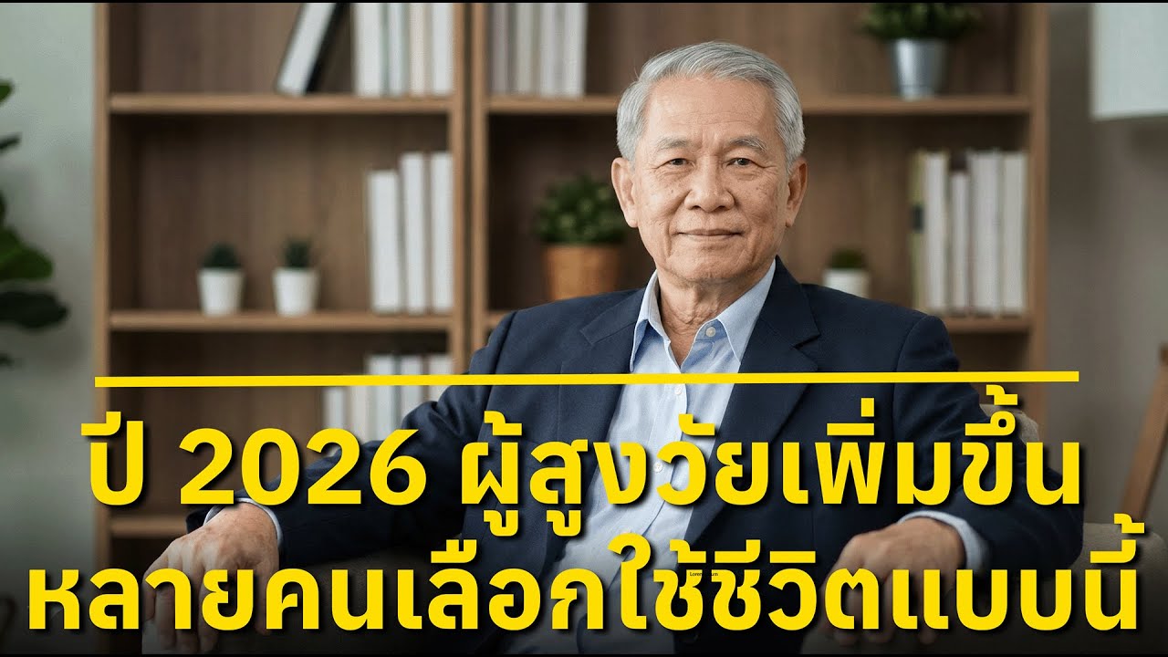 ภายในปี 2026 ผู้สูงอายุจะเปลี่ยนวิถีชีวิตของตนเอง หลีกเลี่ยงการไปอยู่บ้านพักคนชรา และไม่เป็นภาระแก่ล