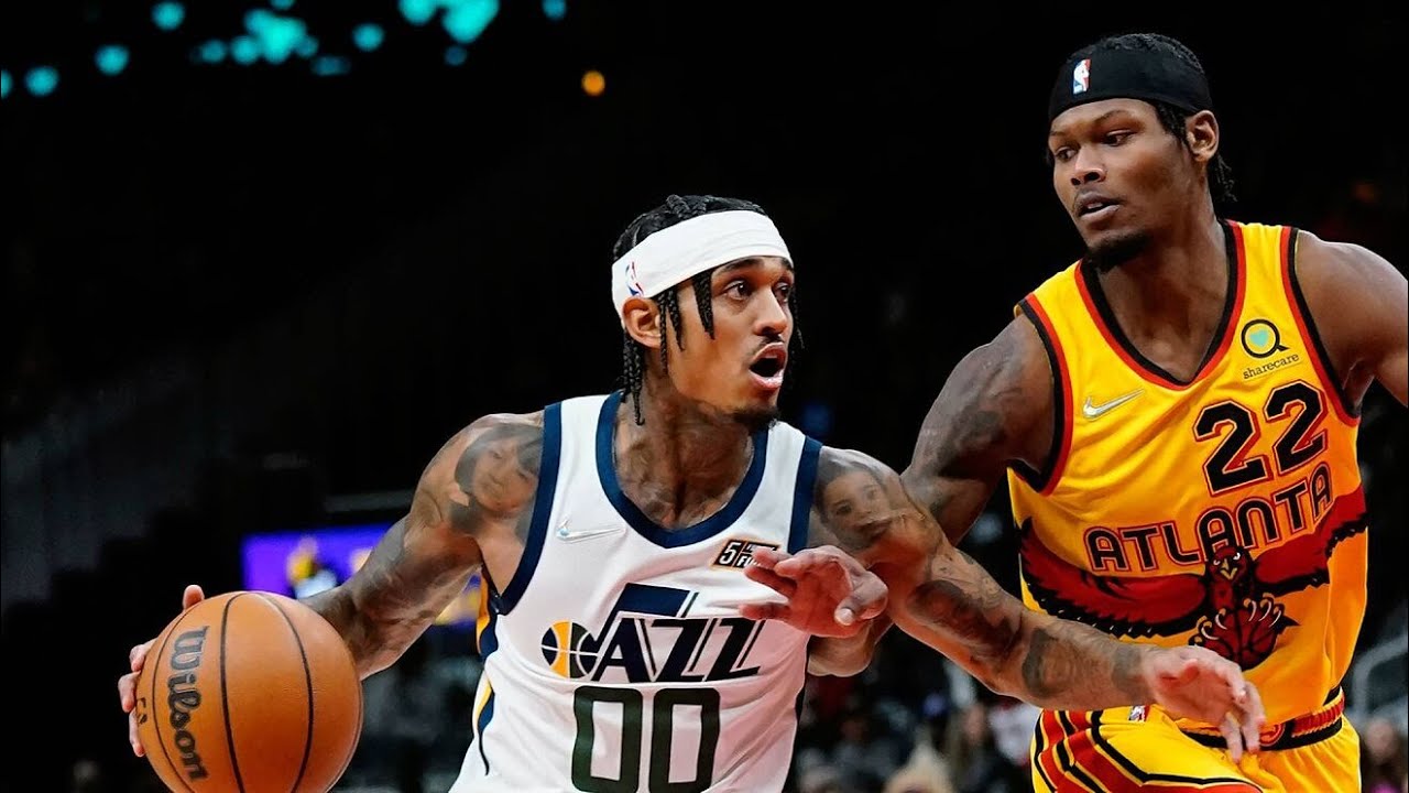 ATLANTA HAWKS - UTAH JAZZ  Clarkson scores 30, Mitchell-less Jazz rout Hawks 116-98