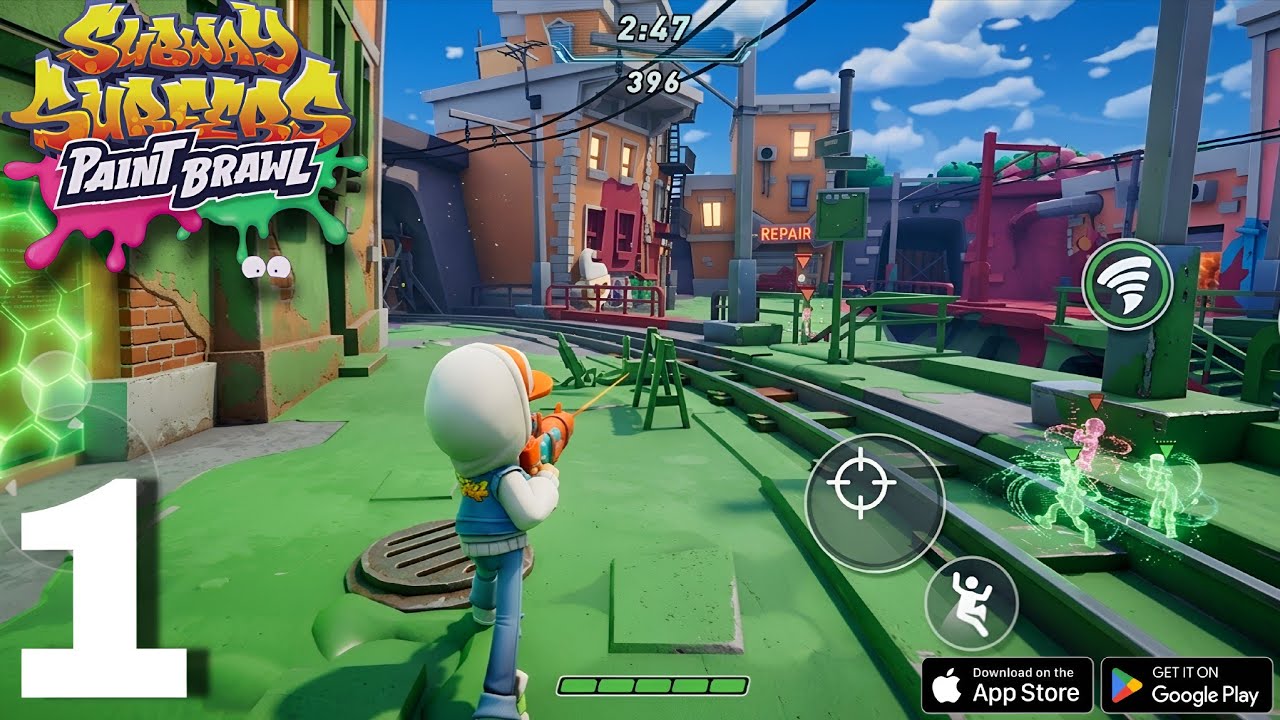 Paint Brawl | Subway Surfers | Gameplay Android 