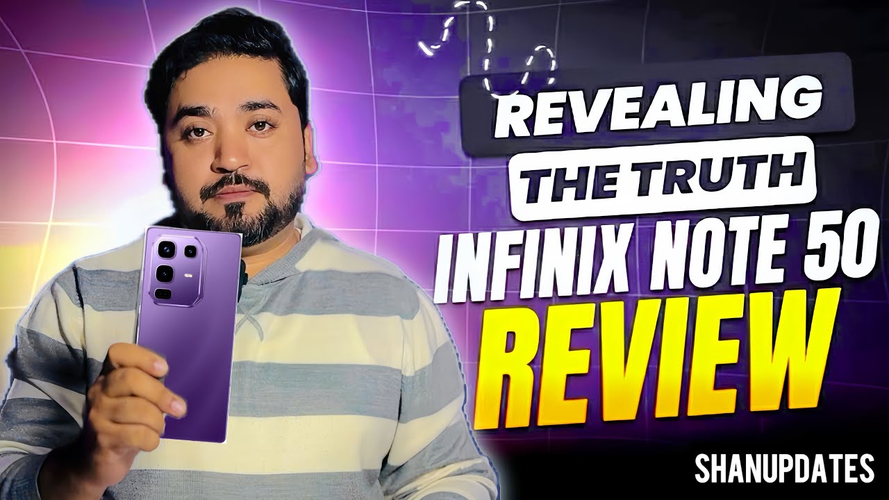 Infinix Note 50 Full Review | Camera,Gaming, Battery  Test & Price in Pakistan