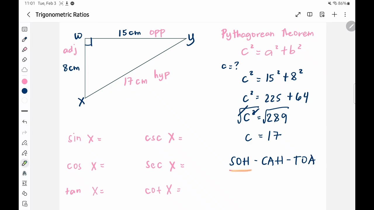 Trigonometric Ratios (2)