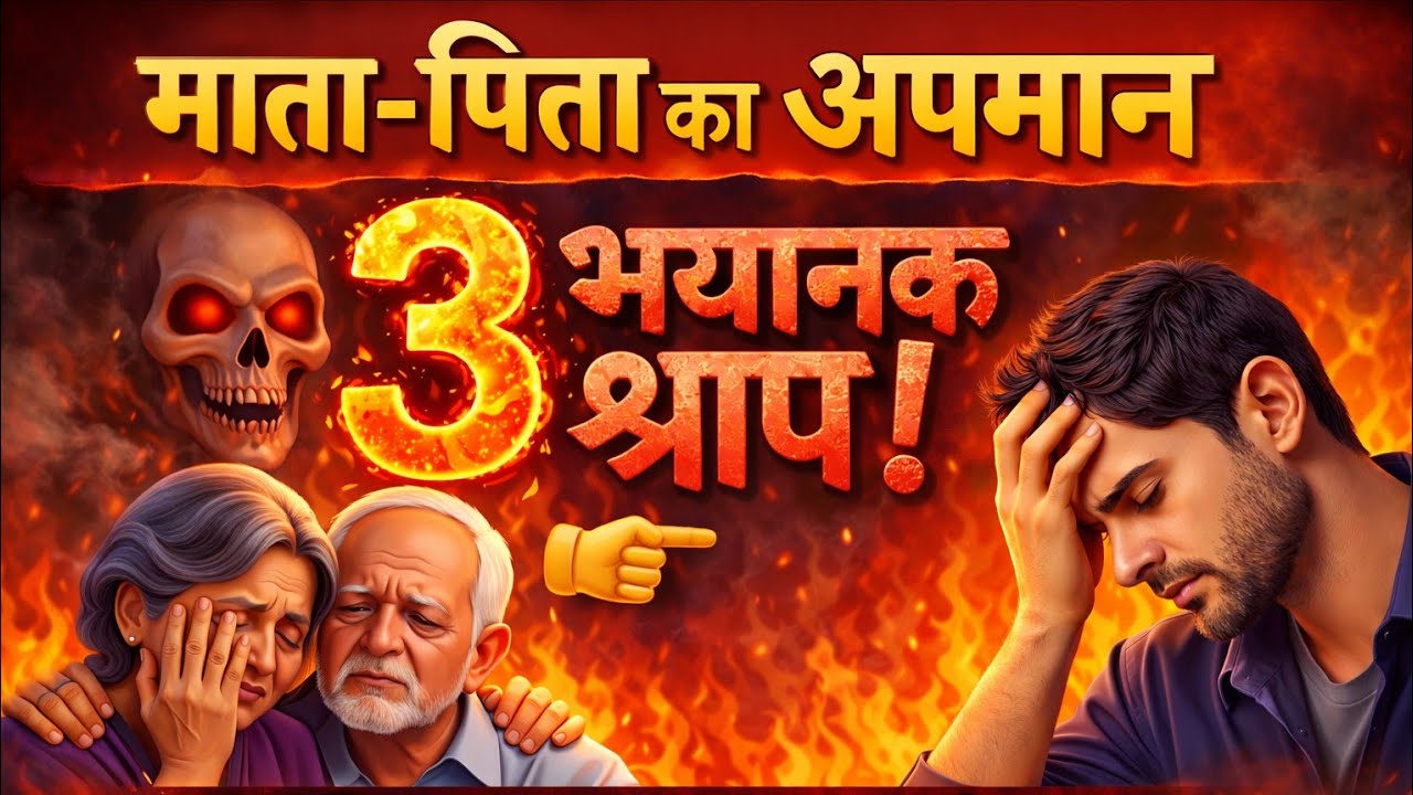 “माता-पिता का अपमान: जीवन के 3 भयानक श्राप | सीख देने वाली कहानी” #mahadev #hindugod 