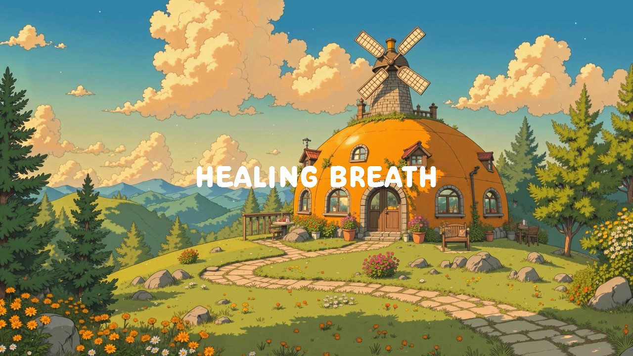Slow Breath 🍃 Relaxing Lofi for Peaceful Mind ⛅ Chill Beat Helps Stress Relief & Calm Anxiety