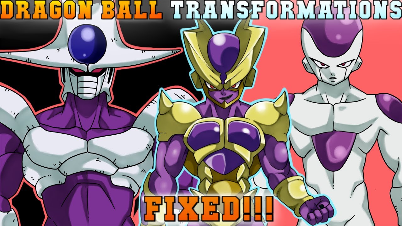 I Redesigned Dragon Ball Transformations!!!