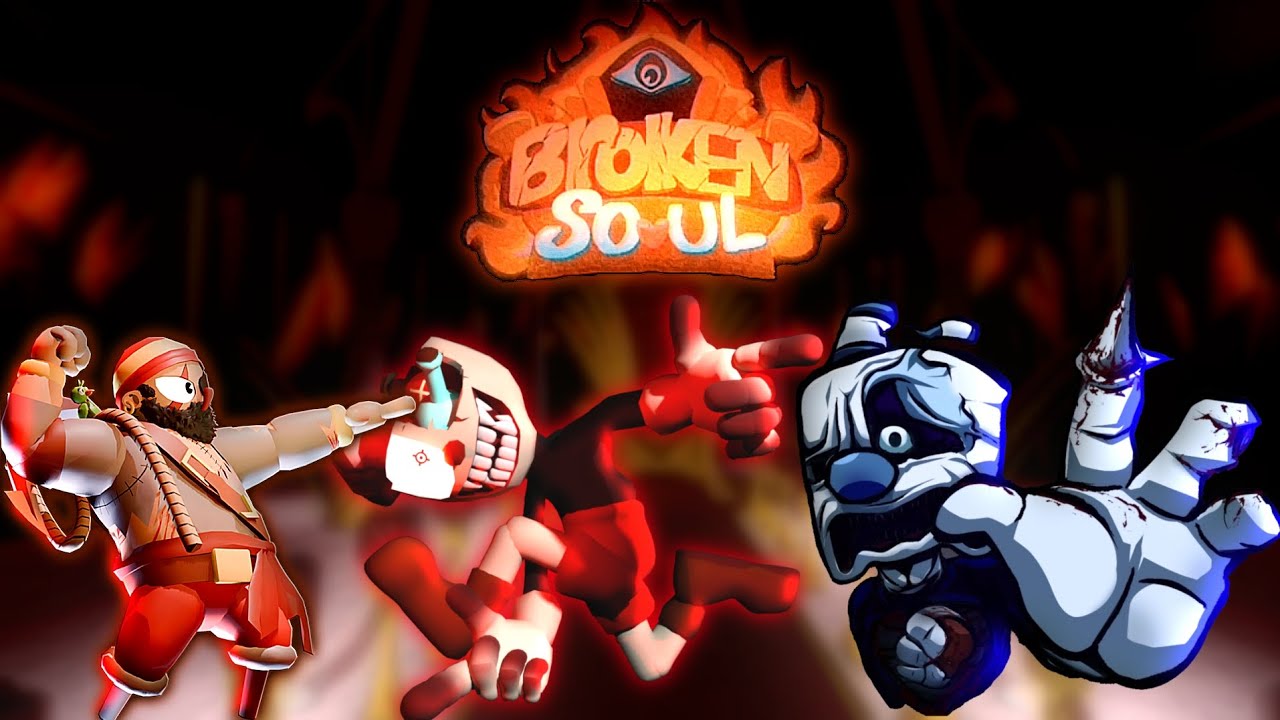 ROBLOX BROKEN SOULS | A CUPHEAD ASYMMETRICAL HORROR GAME?! [SNEAK-PEEKS]