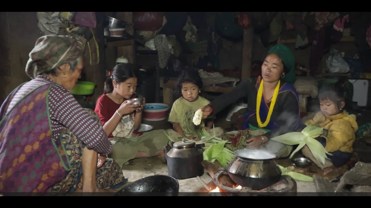 Myvillage official videos EP 1761 || Green maize corn food || Village kitchen