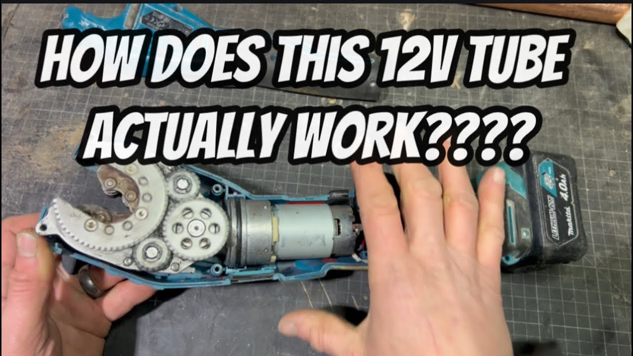Part one of of my Milwaukee/makita 12v tube cutter dismantle and fix 